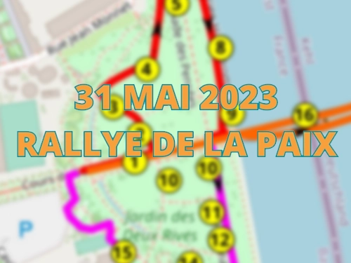 Rallye de la paix - 31 mai 2023