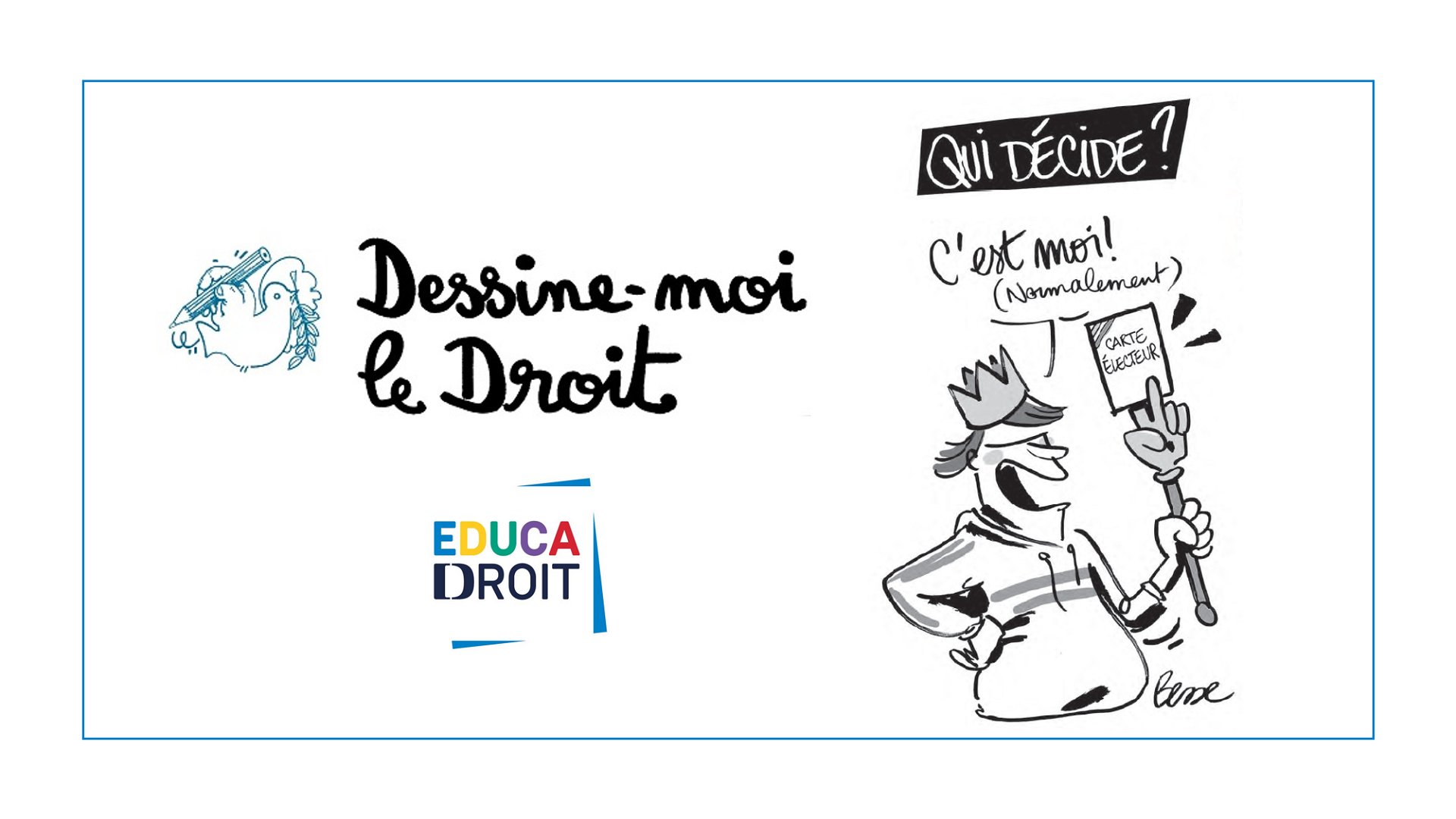 Exposition « Dessine-moi le droit »