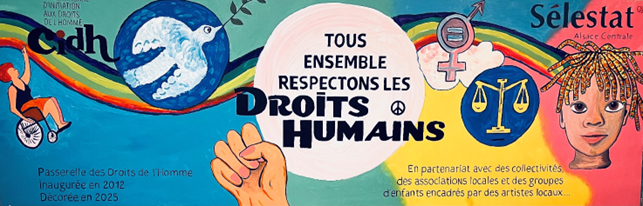 INAUGURATION DE LA FRESQUE DES DROITS DE L’HOMME