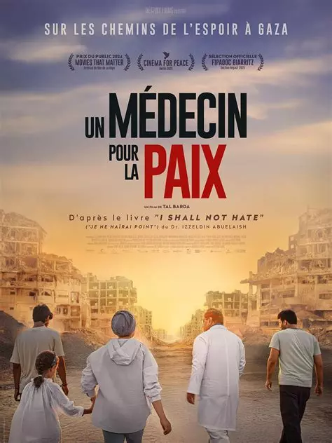 Cin&eacute; d&eacute;bat "Un m&eacute;decin pour la paix" le mardi 6 janvier 2026 &agrave; 20h30